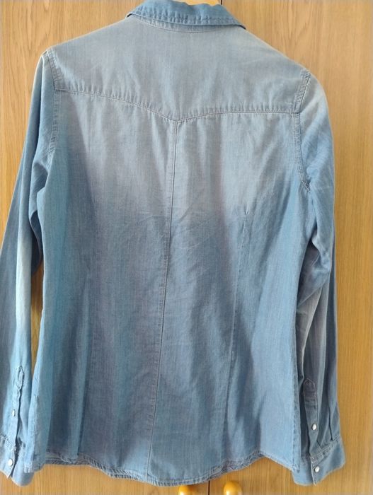 Джинсова сорочка 40р Reserved.