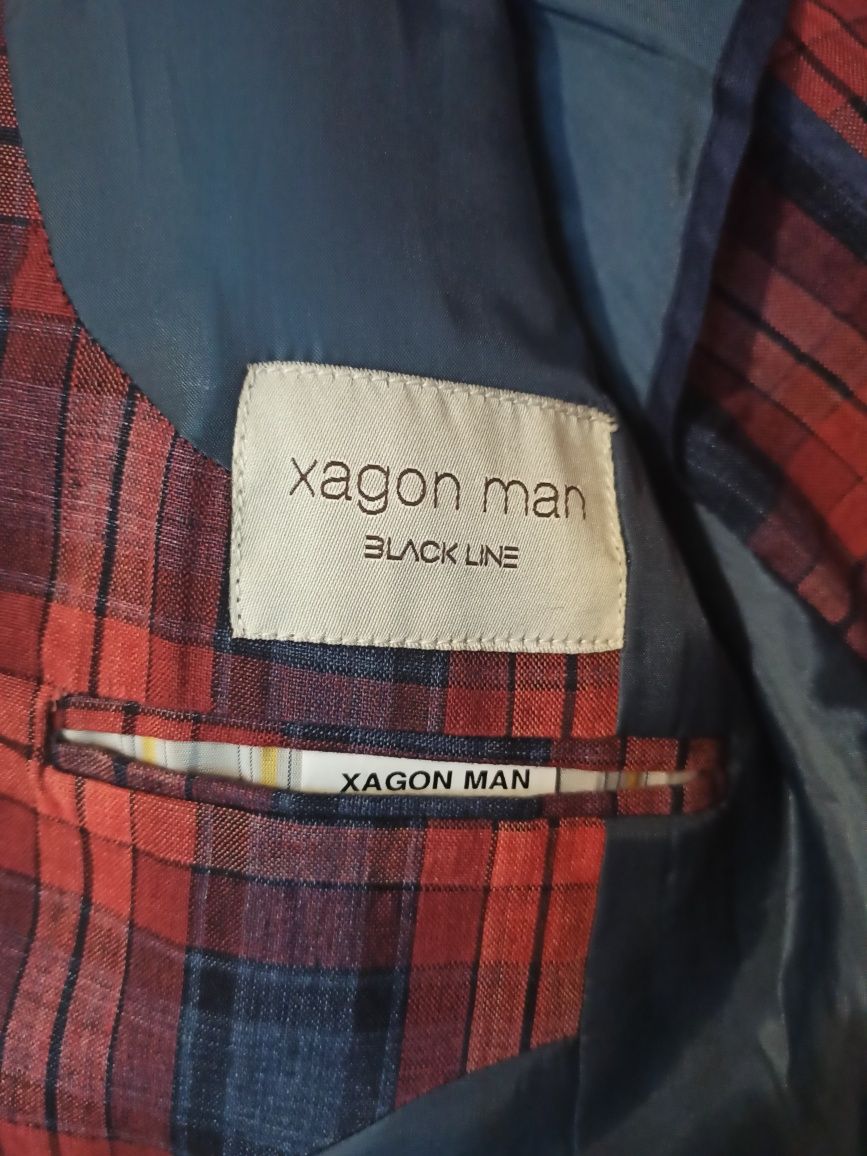 Пиджак xagon man black line блейзер