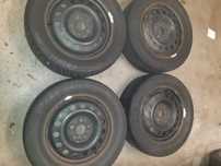 Koła felgi stalowe 16" cali 5x112 Vw Sharan opony zima 215/55/16