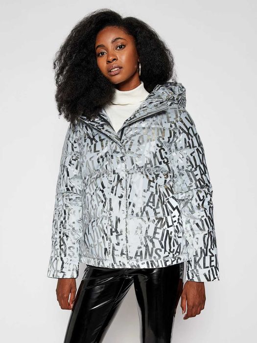 Calvin Klein Jeans LOGO Kurtka zimowa M / 38