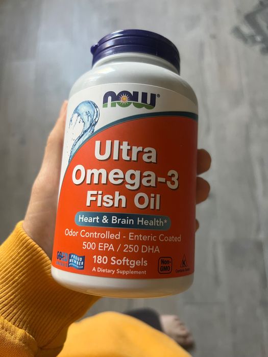 Ultra omega 3 fish oil 180 капсул