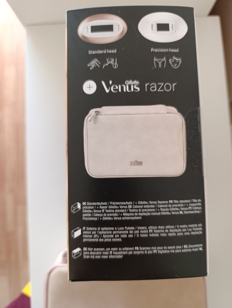 Máquina depiladora luz pulsada Braun
