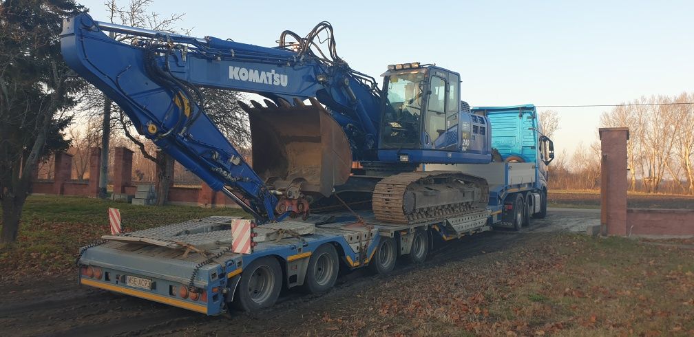 Prace ziemne, usługi koparką,wyburzenia, transport materiałów sypkich