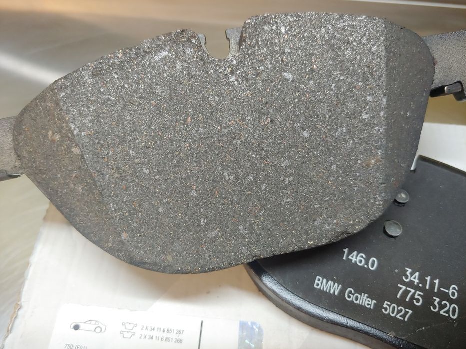 Колодки тормозные BMW(F01,F02,F10) Оригинал BMW Group(34116851269)