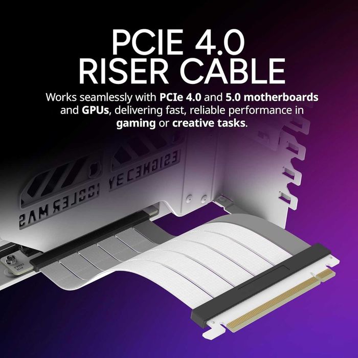 Тримач для відеокарти Cooler Master Vertical gpu holder kit v3 white