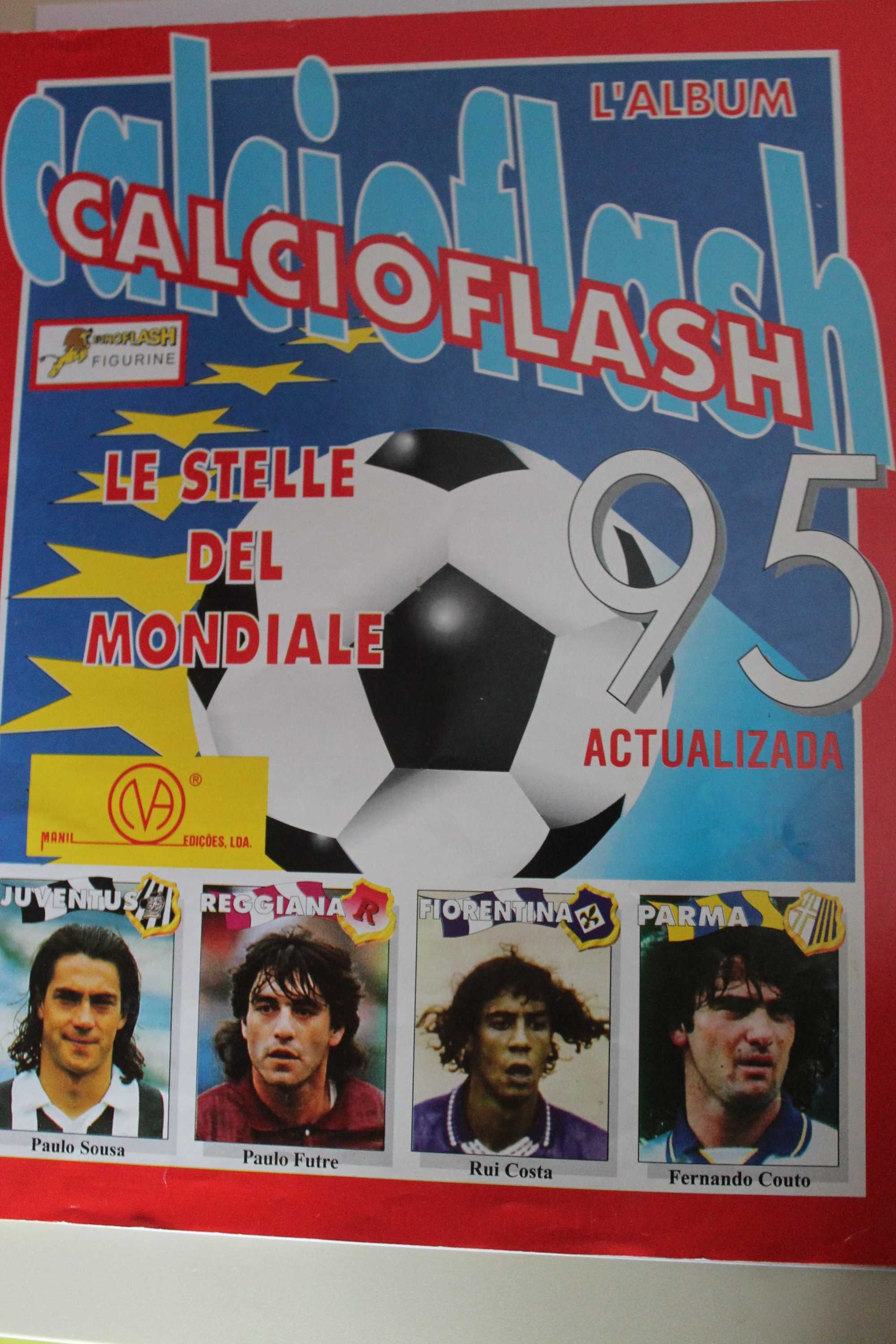 2 Cromos Futebol Italiano (Caderneta CacioFlash95)