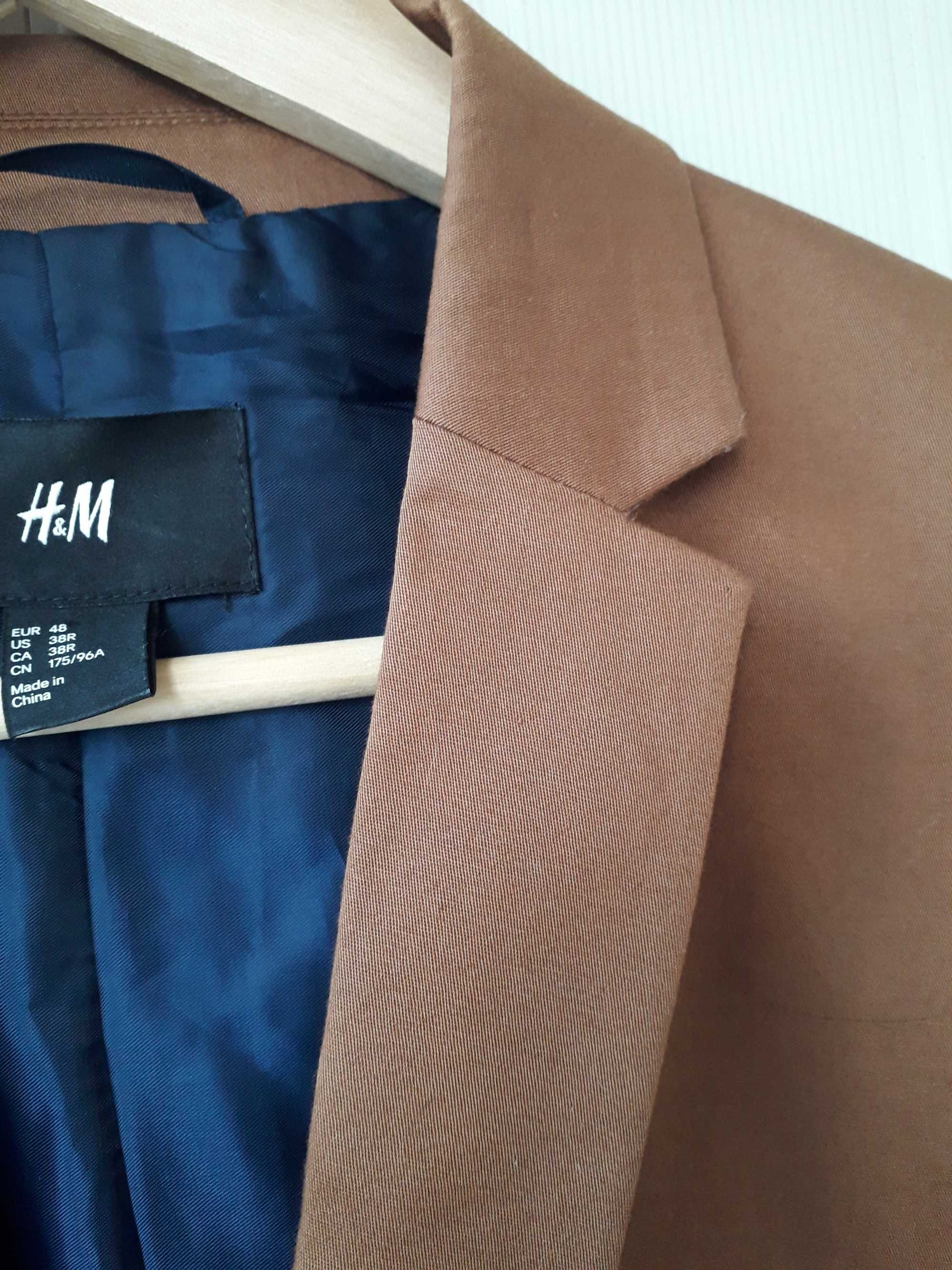 Мужской  пиджак  блейзер H&M  Р.48