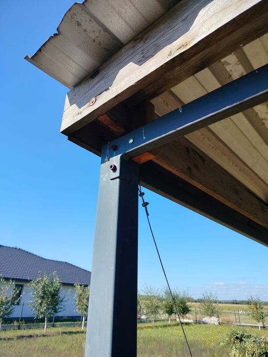 Wiata drewniana skręcana