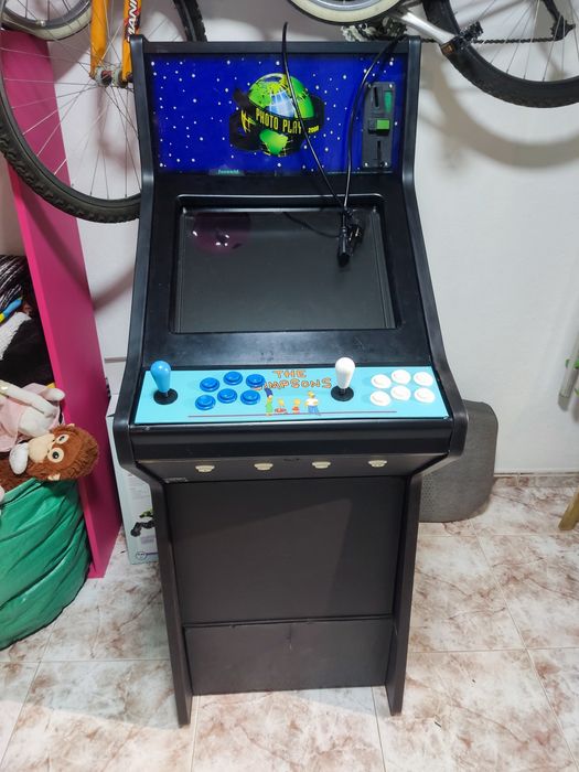 Arcade Simpsons adaptada de Photoplay com Pandora dx 2 plus