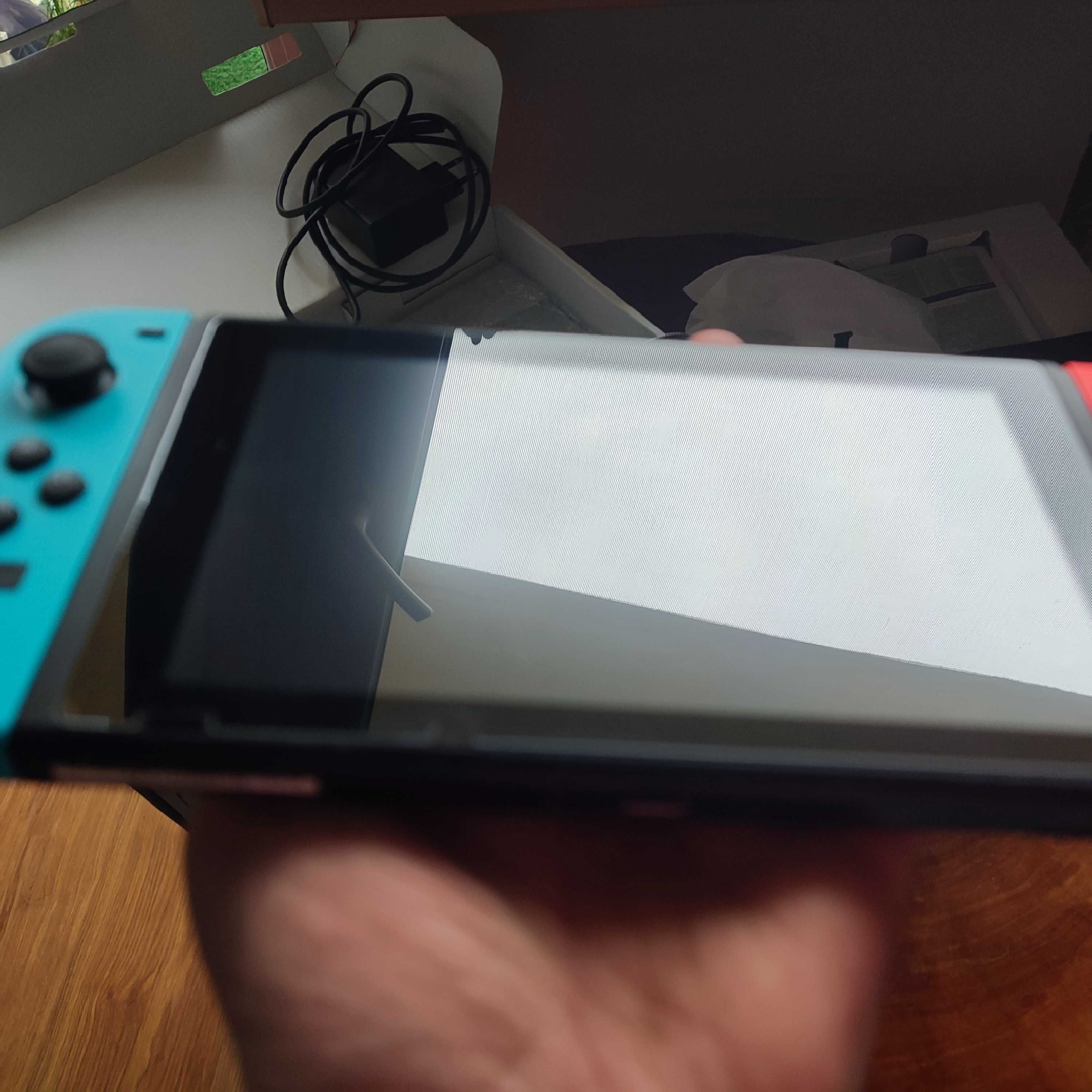 Konsola Nintendo switch V1 full zestaw+ karta 128 gb