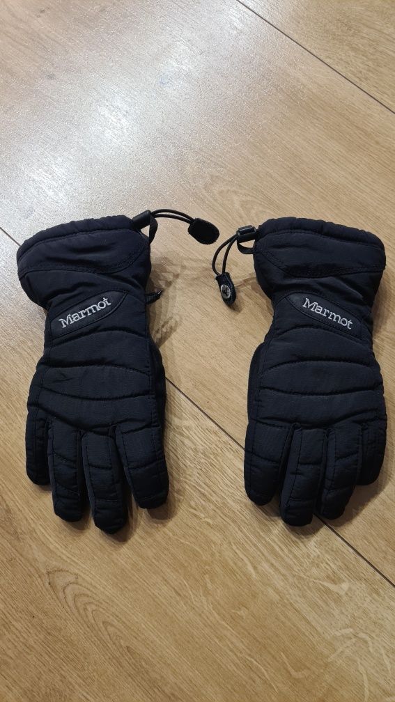 Rękawice Rękawiczki Narciarskie Snowboardowe. Marmot. Czarne. XS