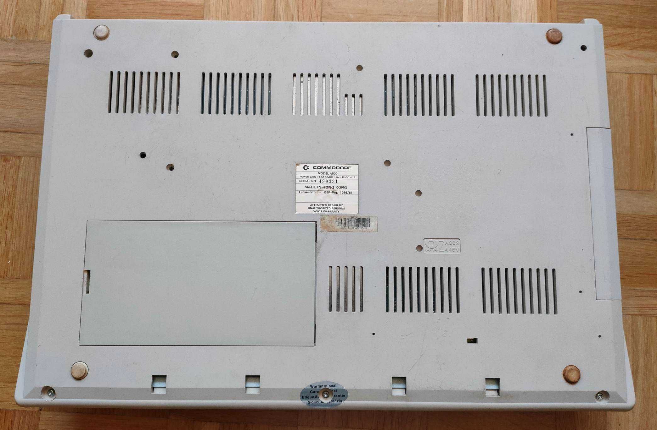 A500 amiga rev 6A commodore oryginał 100% ok retro kolekcja komputer