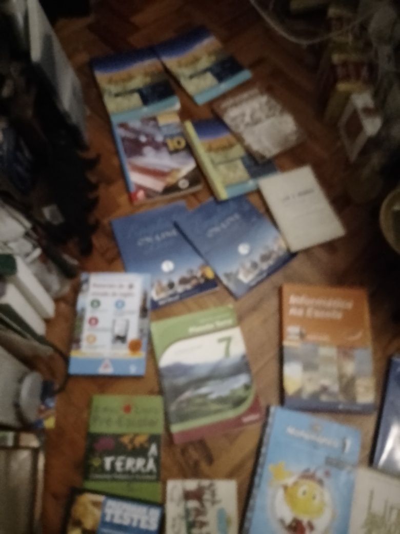 Vários Manuais saldos a partir da Pré até ao 10-Ano e outros Desde 2E.