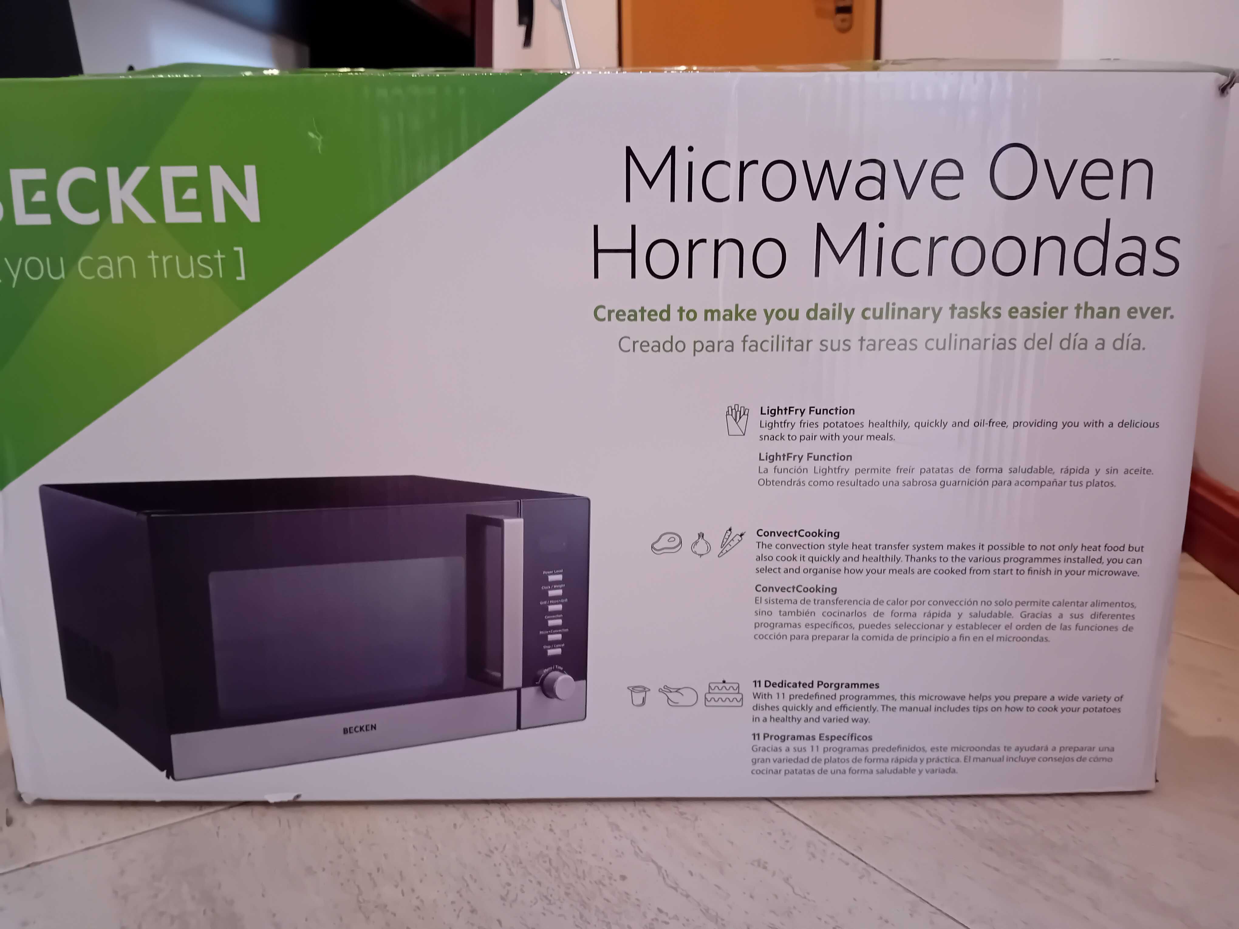 Microondas com forno