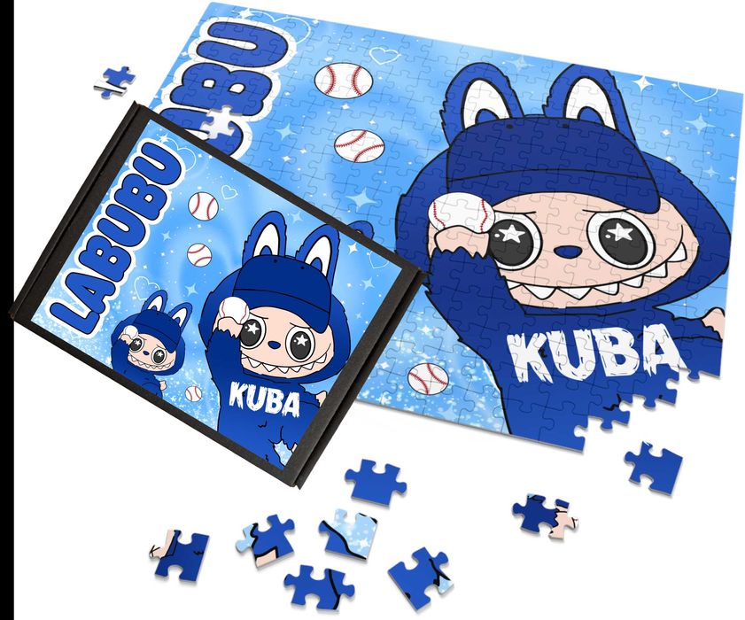 Puzzle LABUBU z imieniem personalizowane różne WZORY rozmiary A3 A4
