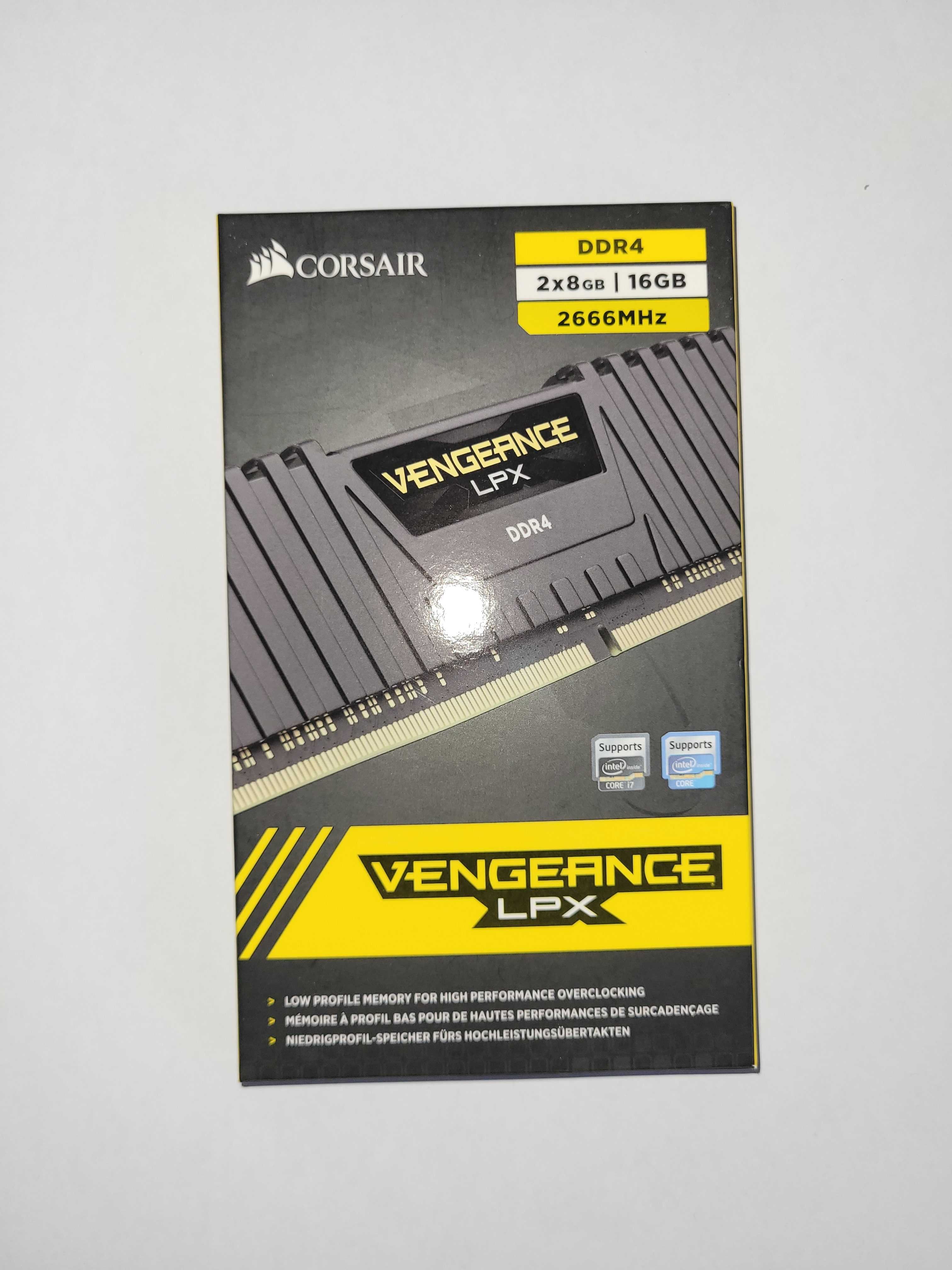 Pamięć RAM Corsair Vengeance LPX DDR4 16GB (2x8GB) 2666Mhz