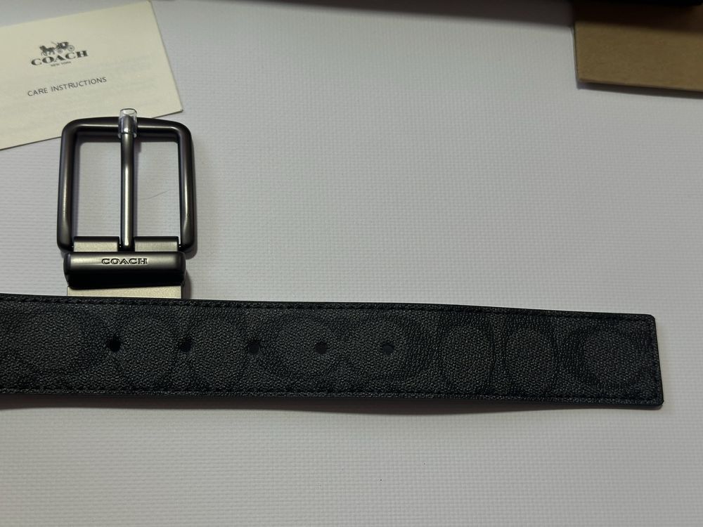 Чоловічий набір від Coach подарунковий набір ремінь та гаманець коач