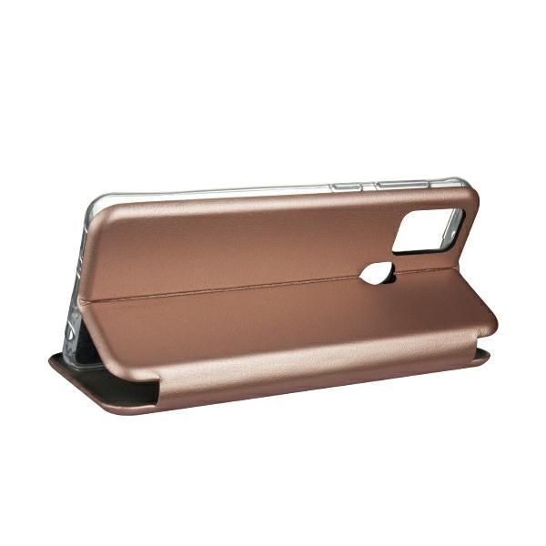 Beline Etui Book Magnetic Samsung A21S A217 Różowo-Złoty/Rose Gold