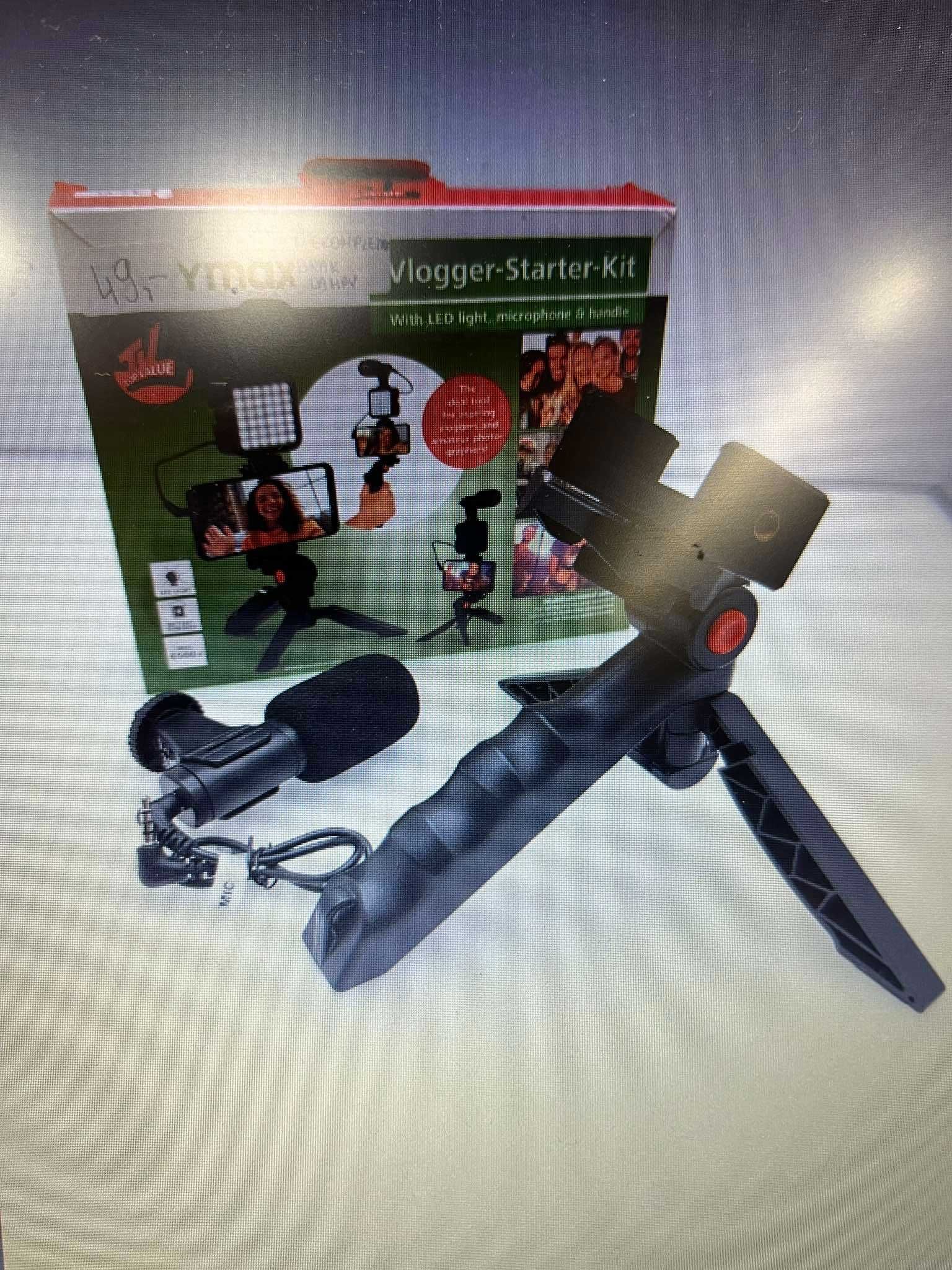 Zestaw dla vlogerów Easy maxx 601/24/psz