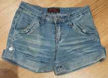 Damskie spodenki jeansowe