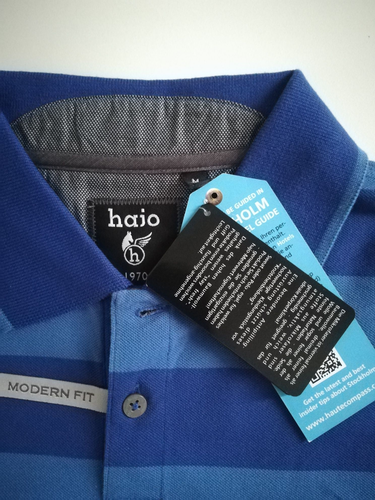Nowa markowa koszulka polo firmy hajo   z metkami roz M/50