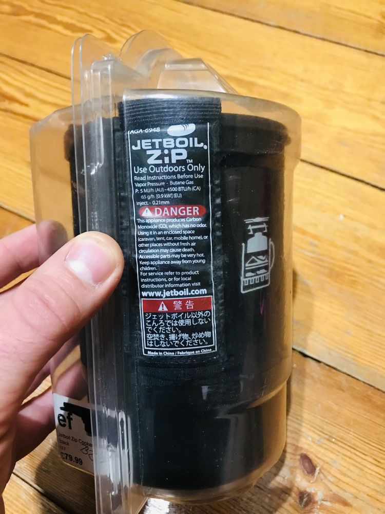 Jetboil zip kuchenka gazowa garnek z radiatorem