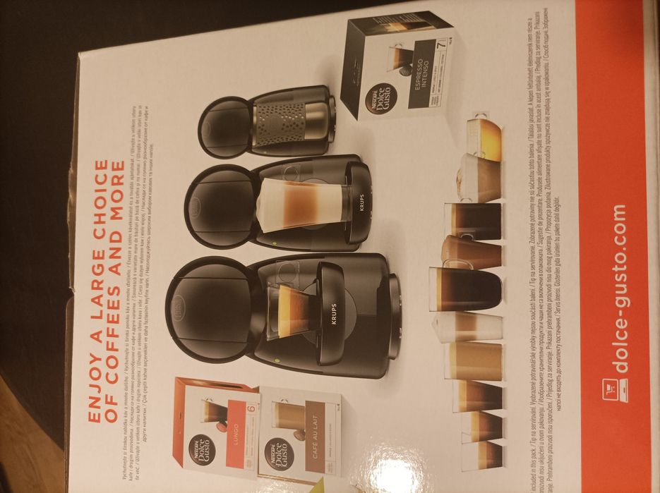 Ekspres na kapsułki dolce Gusto firmy Krups
