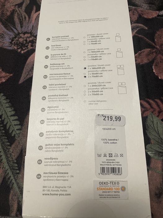 Home&You posciel Waldi 160x200