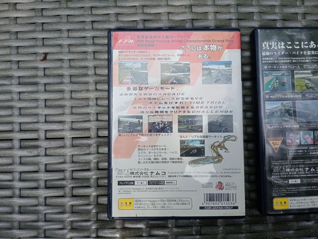 Zestaw gier PlayStation 2 NTSC-J Moto GP