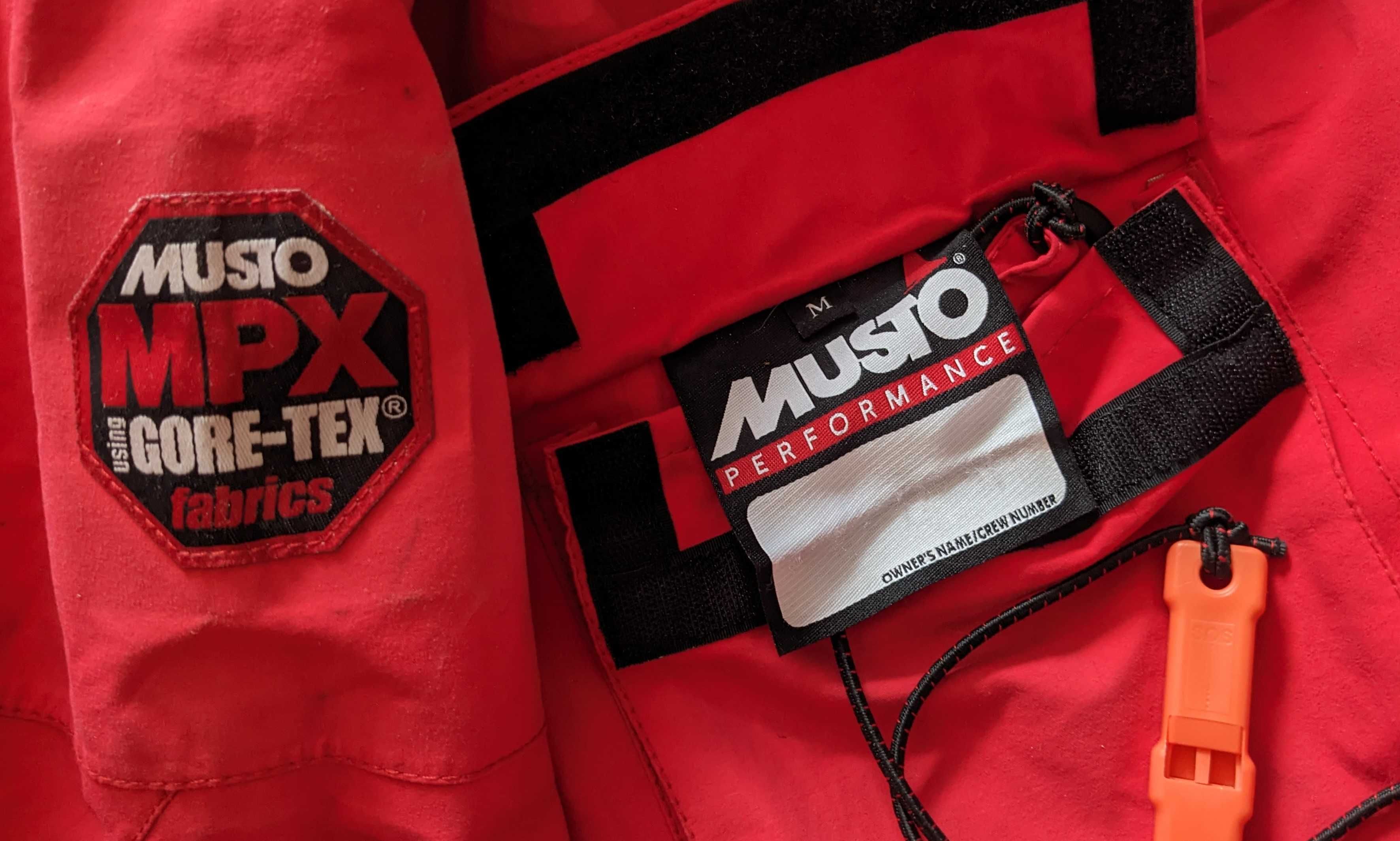 Cухой гидрокостюм для яхтинга MUSTO MPX Gore-Tex Drysuit RED