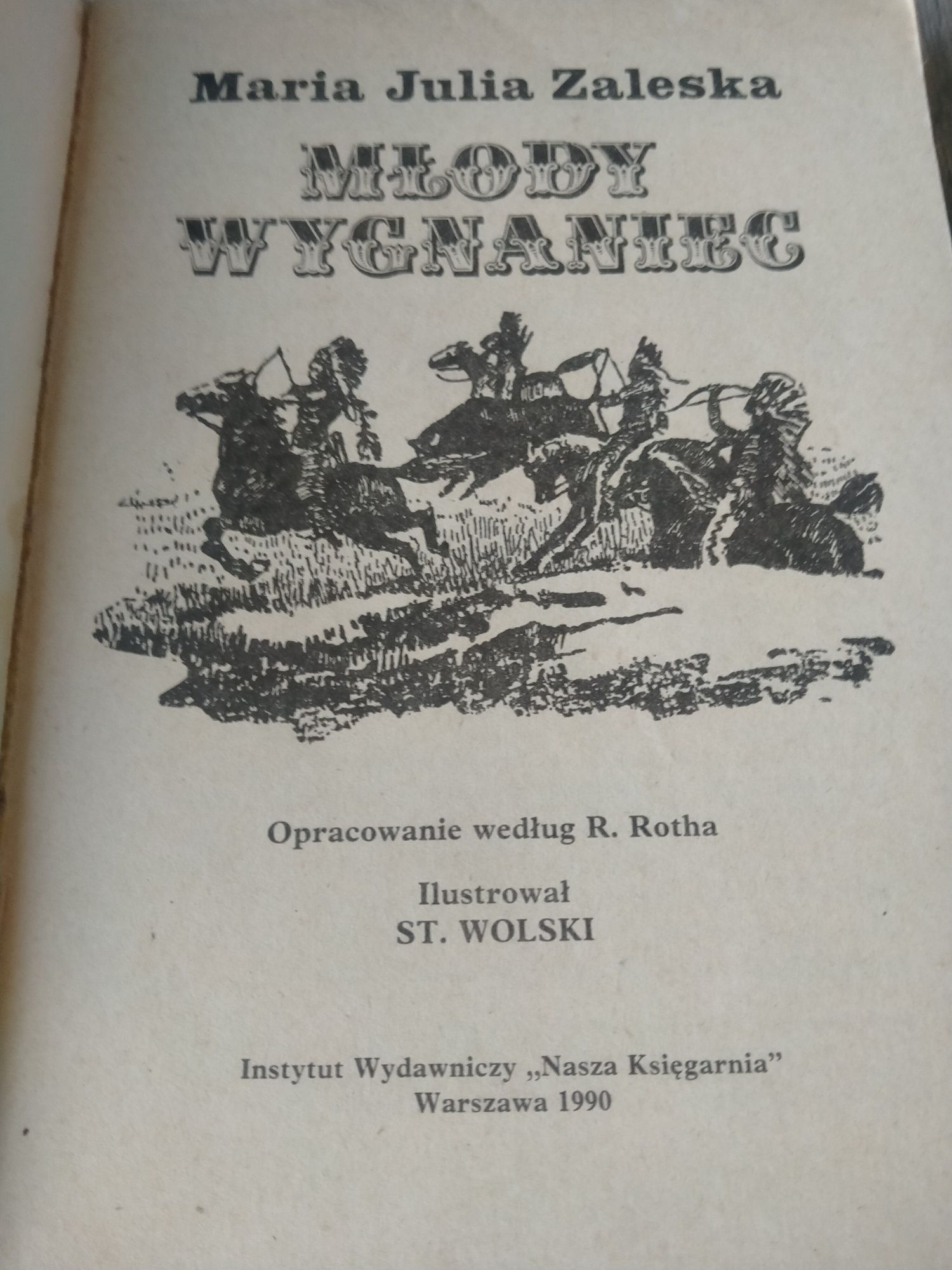 Maria Julia Zaleska Młody wygnaniec