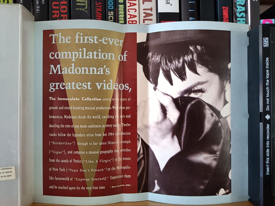 Madonna The Immaculate Collection VHS