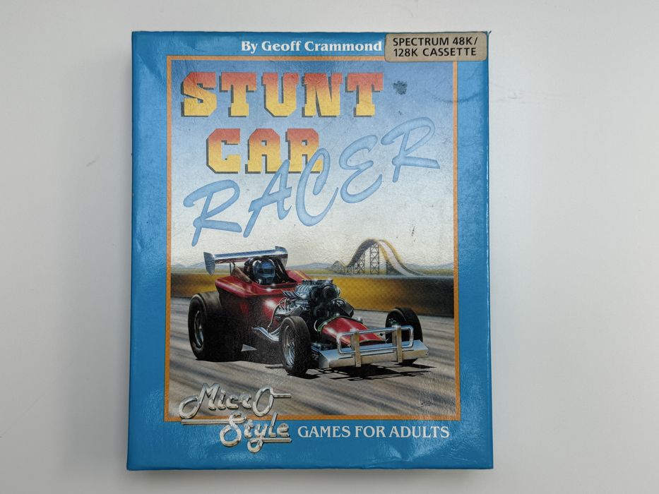 Gra ZX Spectrum Stunt Car Racer, kaseta
