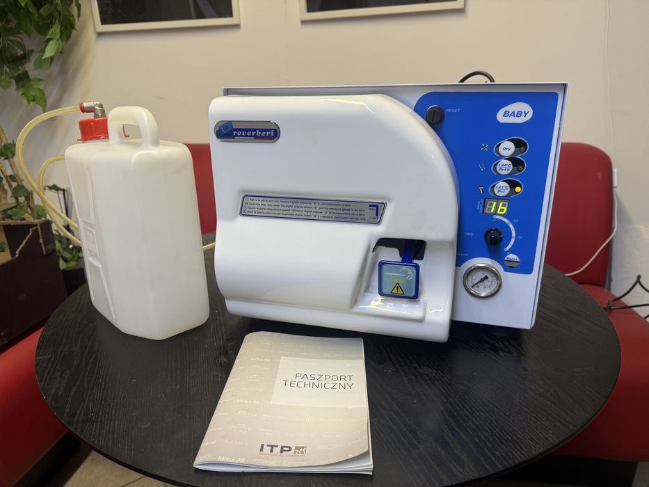 Autoklaw Reverberi Baby 7l sterylizacja narzędzi