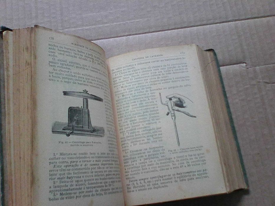 Agenda Verde - Almanack da Agricultura e carteira Lavrador para 1910