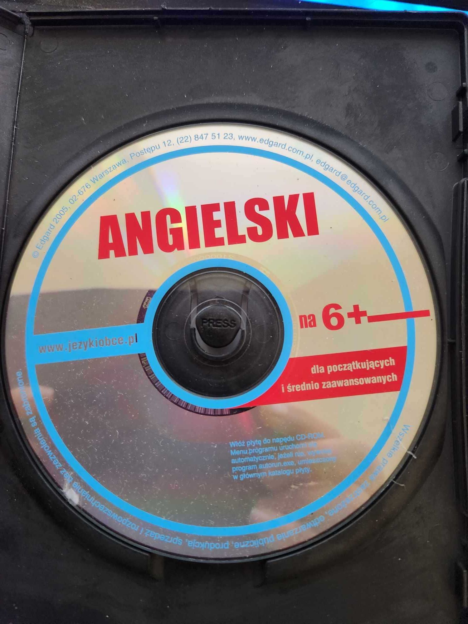 Angielski na 6+ dla początkujących i średnio. w cztery tygodnie 2 CD