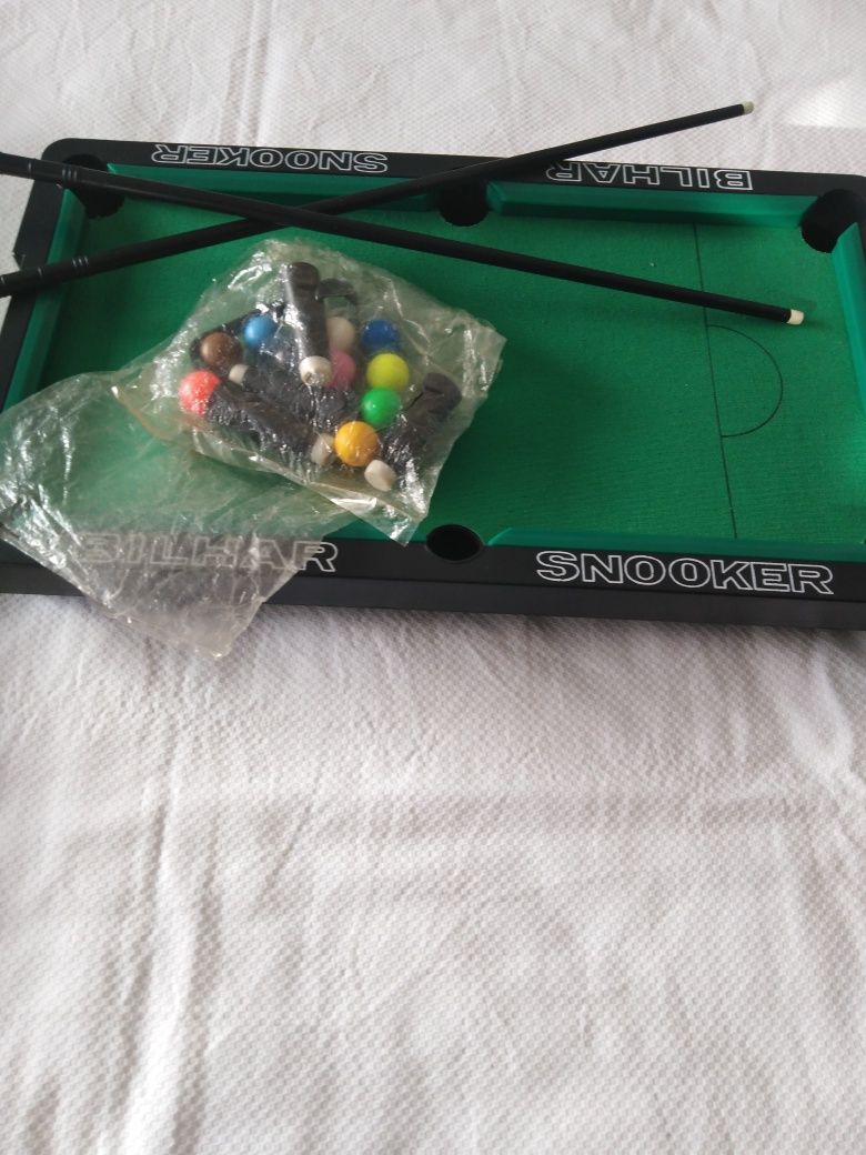 Jogo de Mini-bilhar/snooker