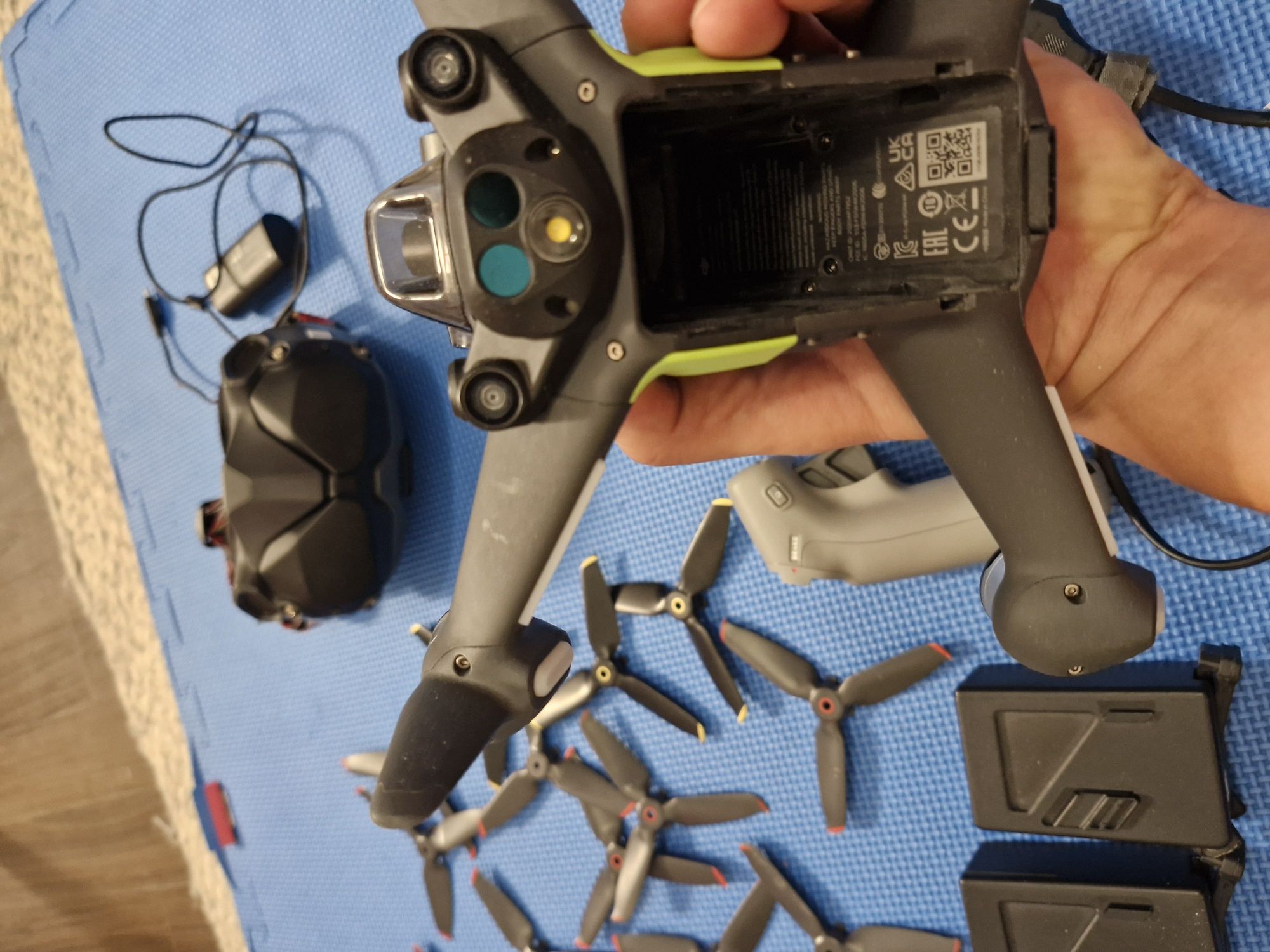 Dji FPV Combo Goggles V2 3 akumulatory
