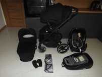 Cybex Balios S lux Deep Black Tapicerki j.Nowe Baza Cybex do wyboru
