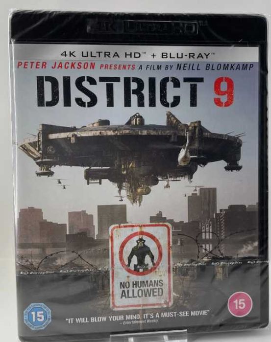 District Dystrykt 9 4k & Blu-ray 2020 w,ENG