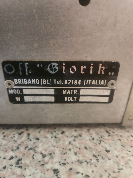 Fogão eléctrico industrial de 2 bicos GIORIK