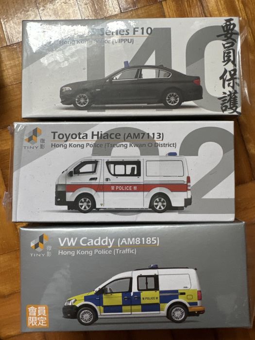 Miniaturas da Policia 1:72