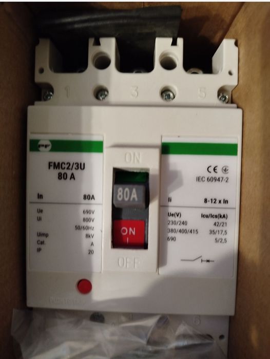 Автоматичний вимикач 63 80 100 160 250 400