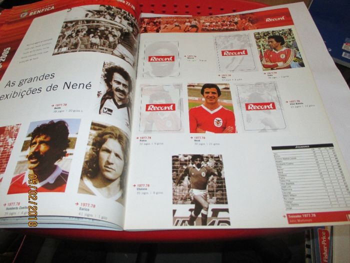 Album Benfica 1970 a 2005