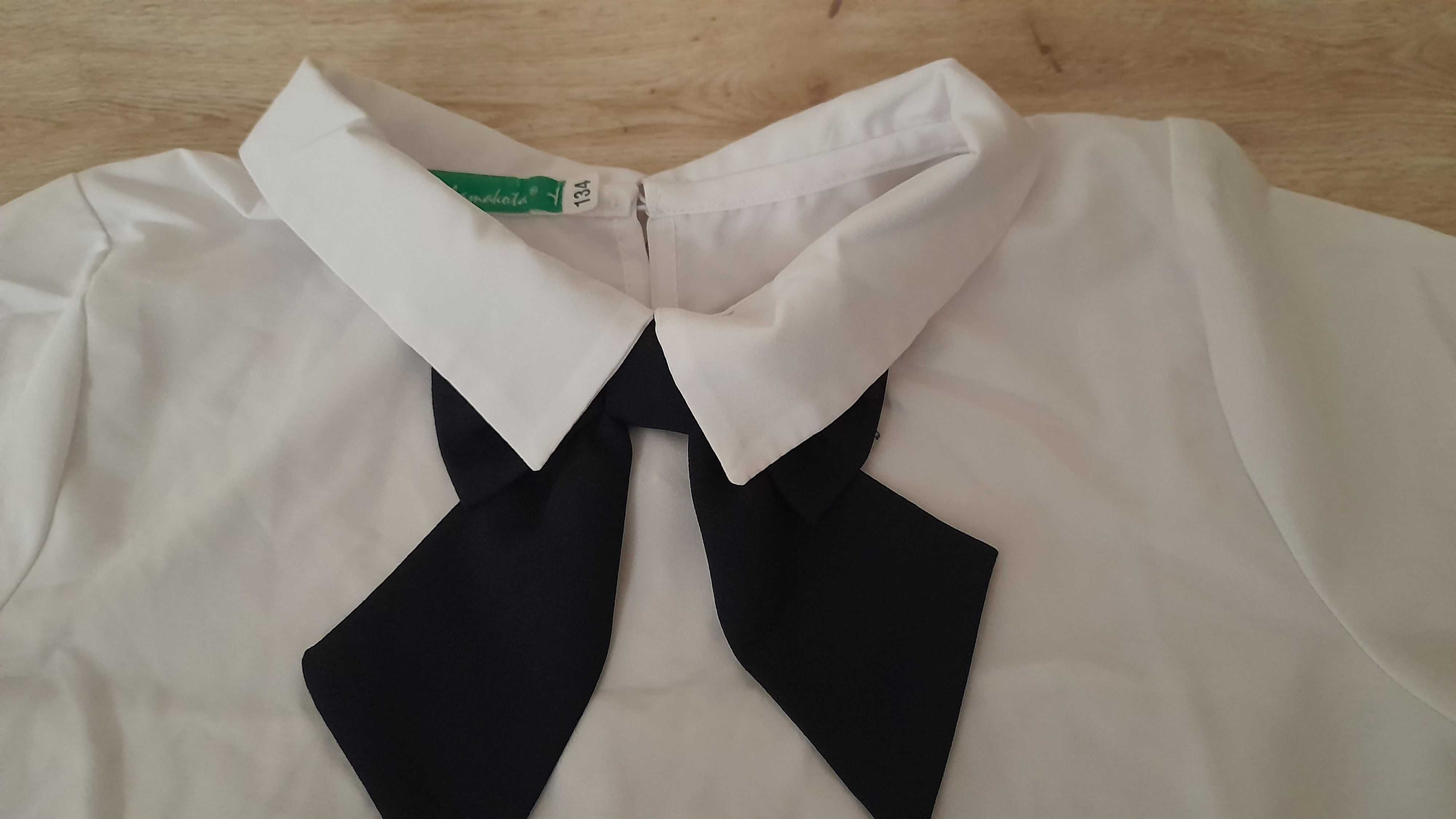 Продам блузу з бантиком р-р 134