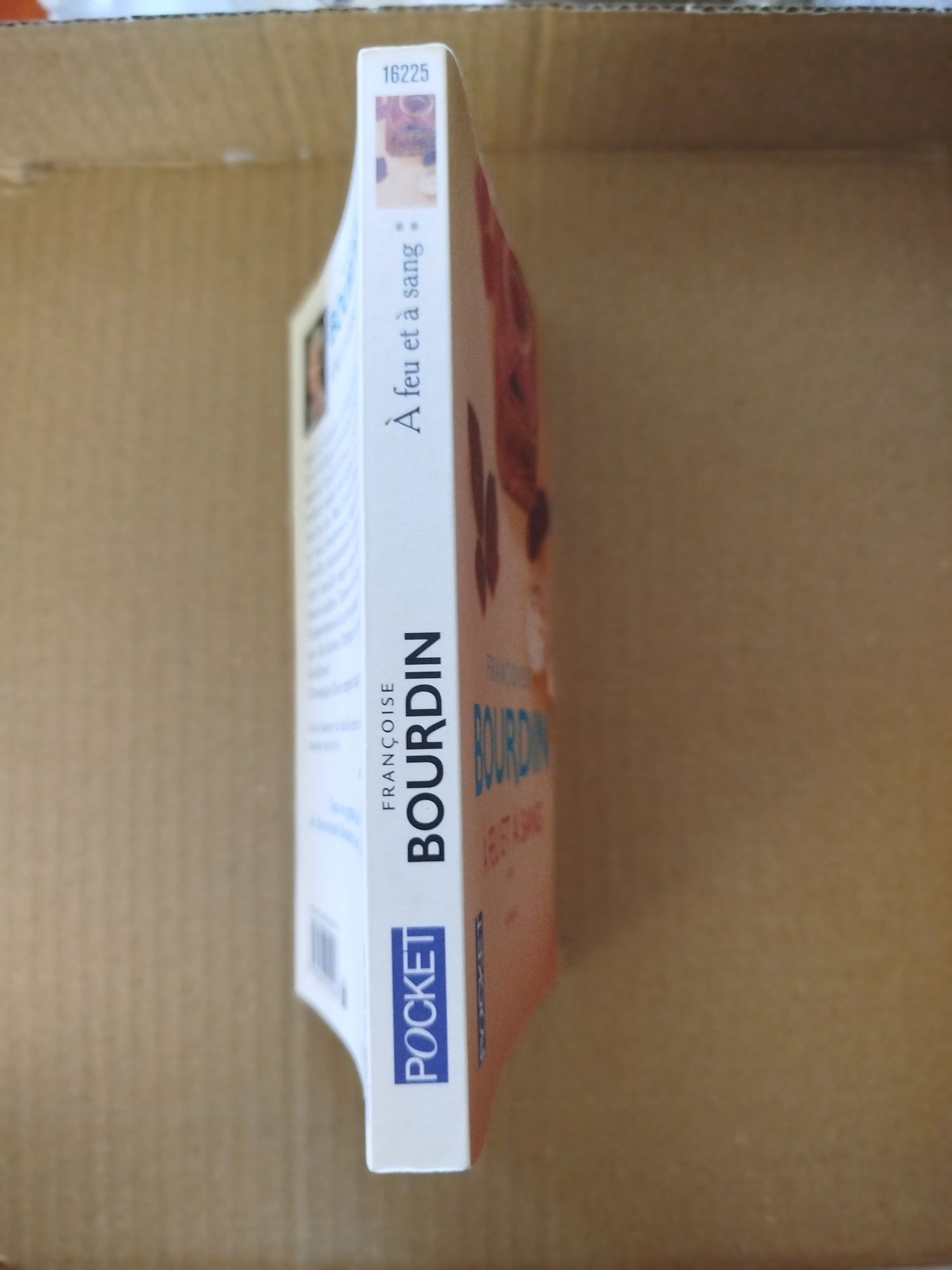 Livro francês "Françoise Bourdin"