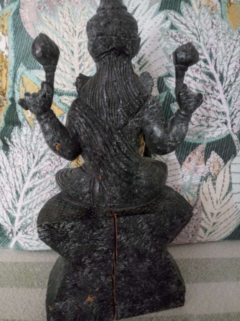 Bogini Figurka drewniana z indi
