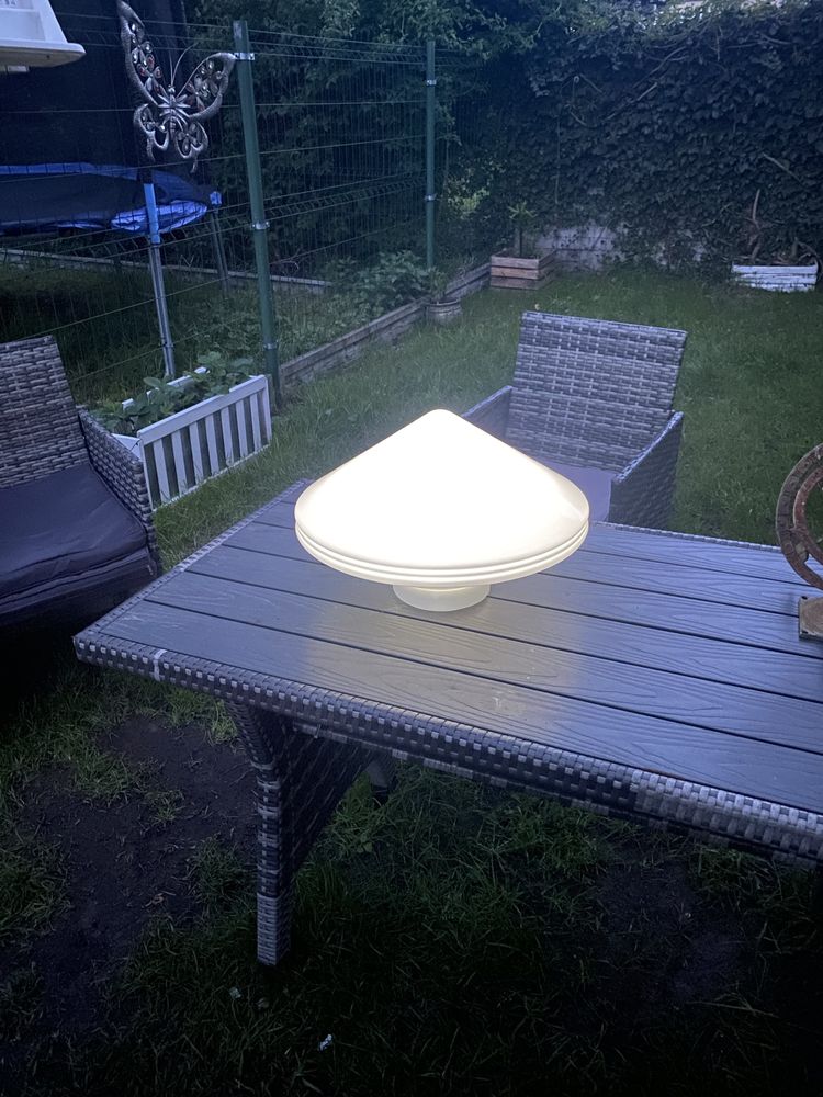 Lampa ogrodowa SUPER kształt, Duża LED
