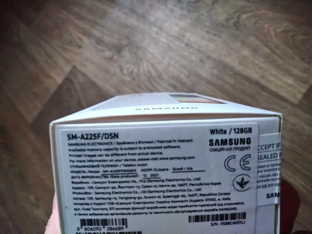 Новый смартфон Samsung galaxy a22 4/128 + 2 чехла + повербанк