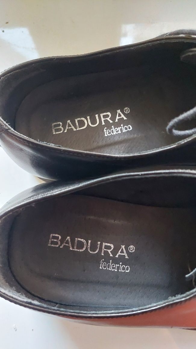 Buty skórzane Badura